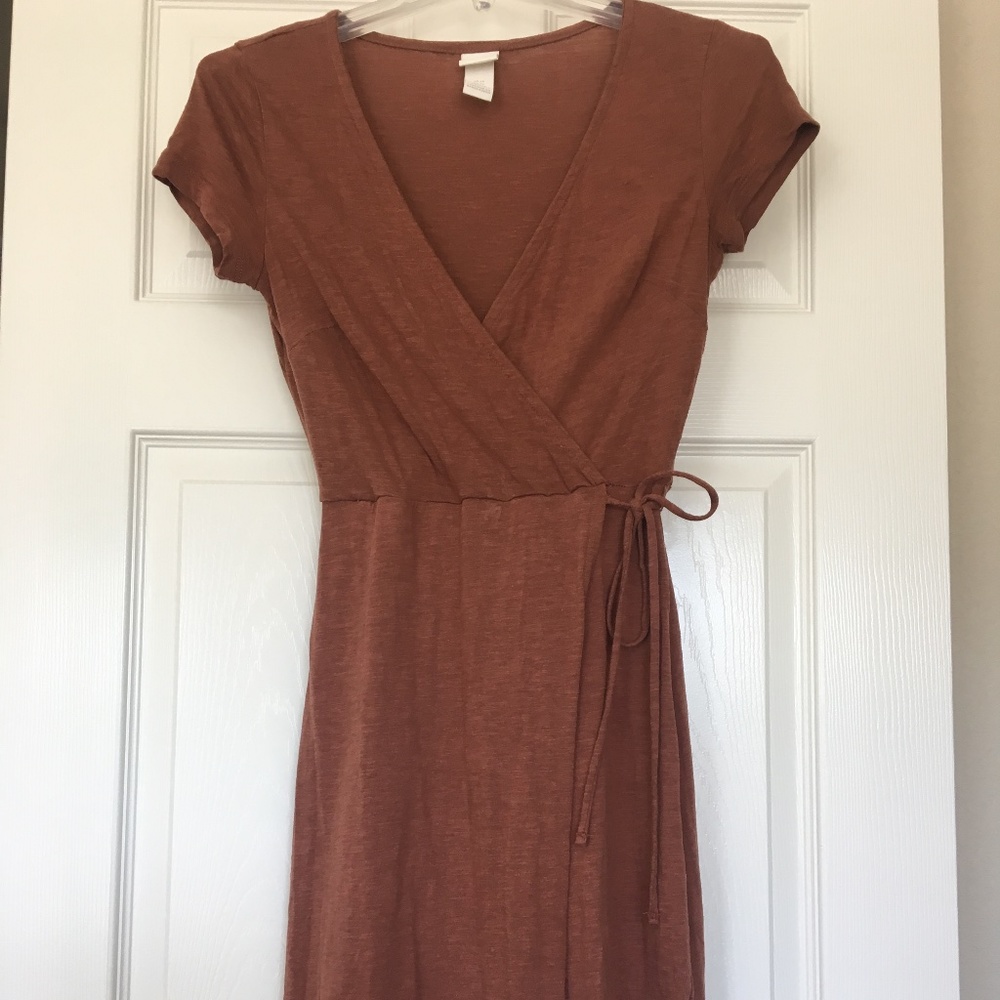Summer wrap dress